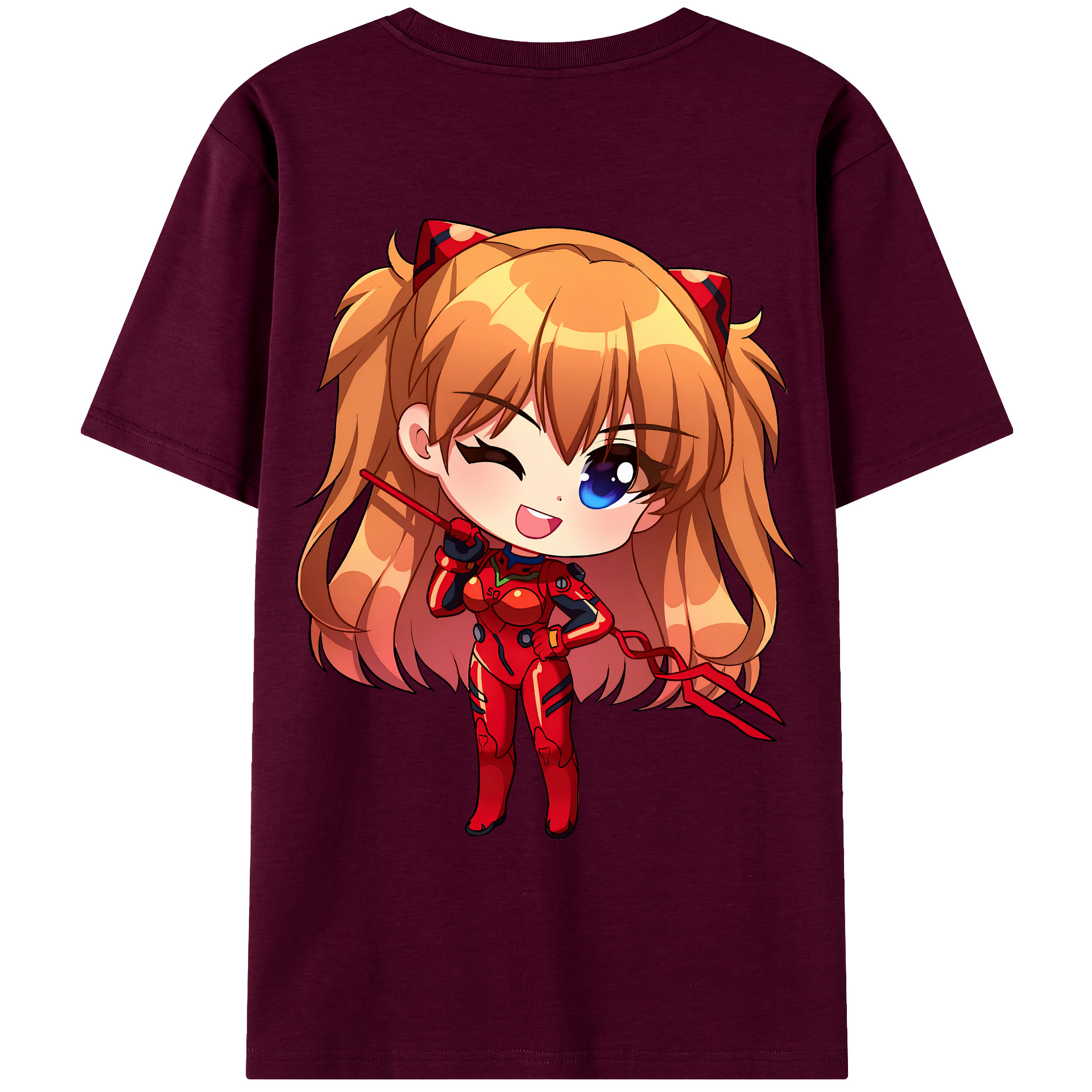 （画像用） EVA 新世紀エヴァンゲリオン レディース半袖Tシャツ(バックプリント)